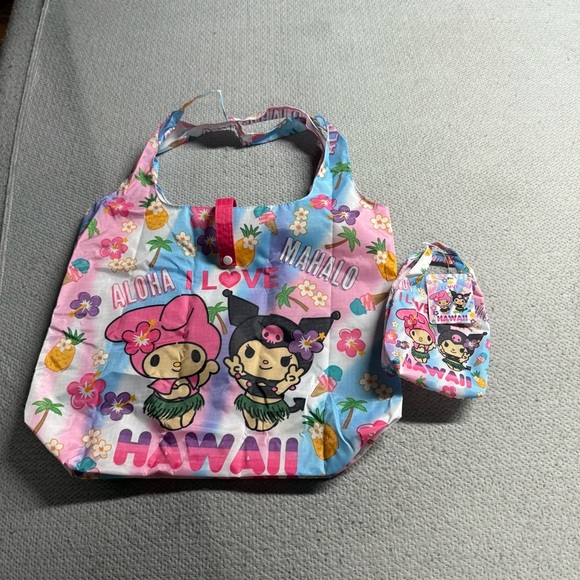 Sanrio Handbags - Hello Kitty® Foldable Totes Bag My Melody & Kuromi NWT